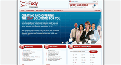 Desktop Screenshot of fodytechnologies.com