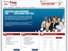 Tablet Screenshot of fodytechnologies.com